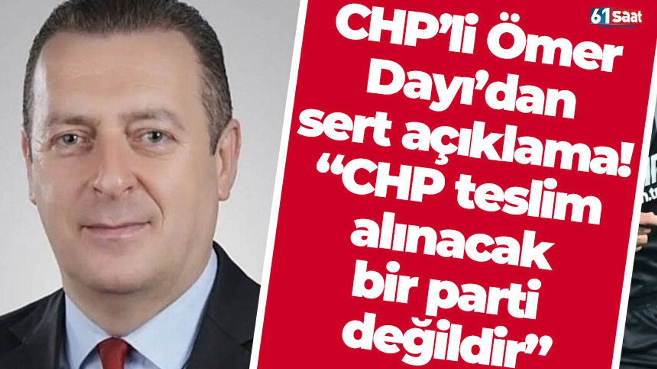 CHP’den Sert Uyarı: Teslim Alınmak Söz Konusu Değil!
