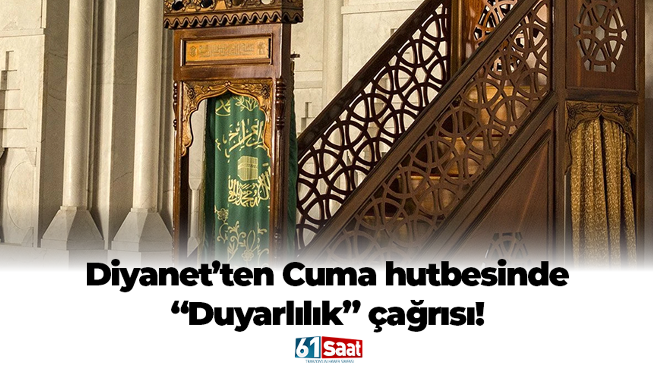 Diyanet’ten Kritik ‘Duyarlılık’ Çağrısı: Herkesin Gözü Üzerinizde!