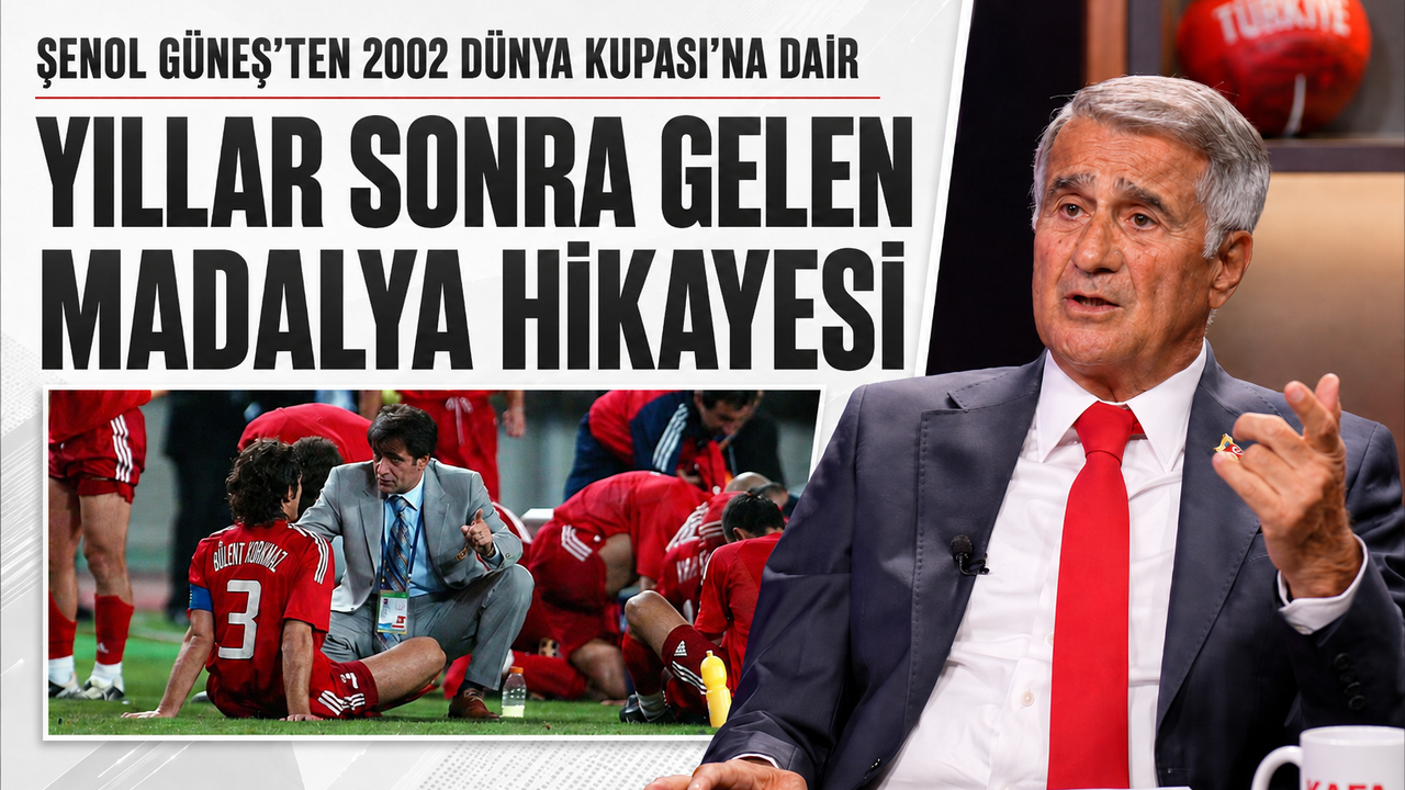 Şenol Güneş’ten 2002 Dünya Kupası’nda Yıllar Sonra Gelen Madalya Sırrı!